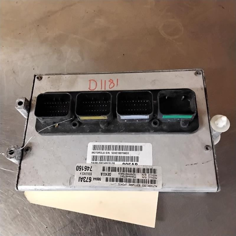 Engine/motor Brain Box JEEP COMMANDER 06