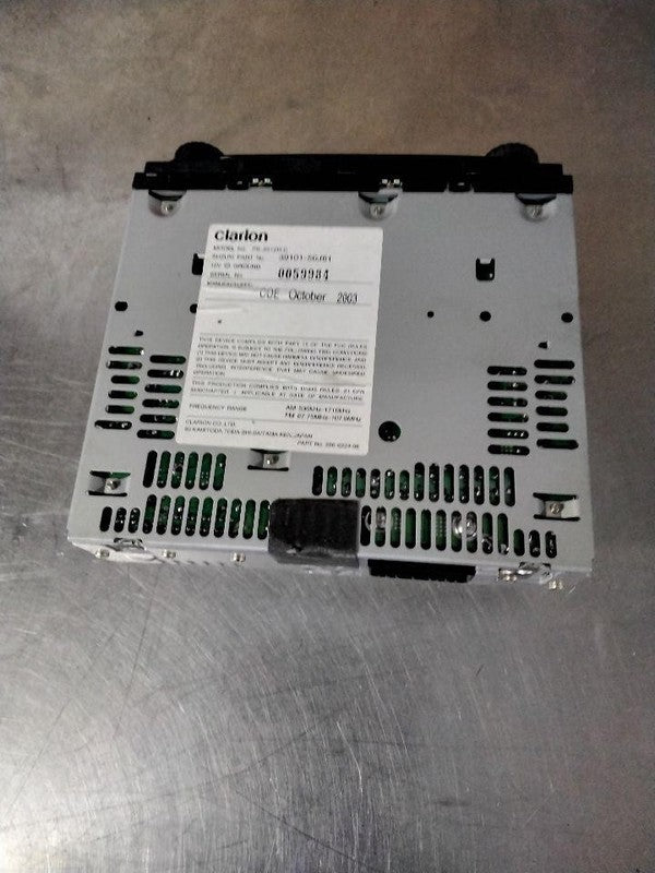 Audio & Visual Equip.(radio) SUZUKI GRAND VITARA 04 05