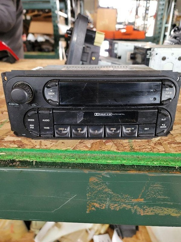 Audio & Visual Equip.(radio) CHRYSLER PT CRUISER 02 03 04 05