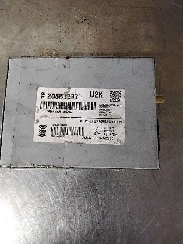 Audio & Visual Equip.(radio) CHEVY SILVERADO 1500 07 08 09 10 11 12 13