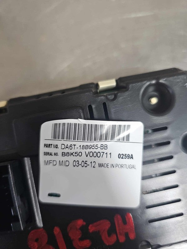 2013 Ford Fiesta Audio & Visual Equip.(radio) OEM#DA6Z10D885BA