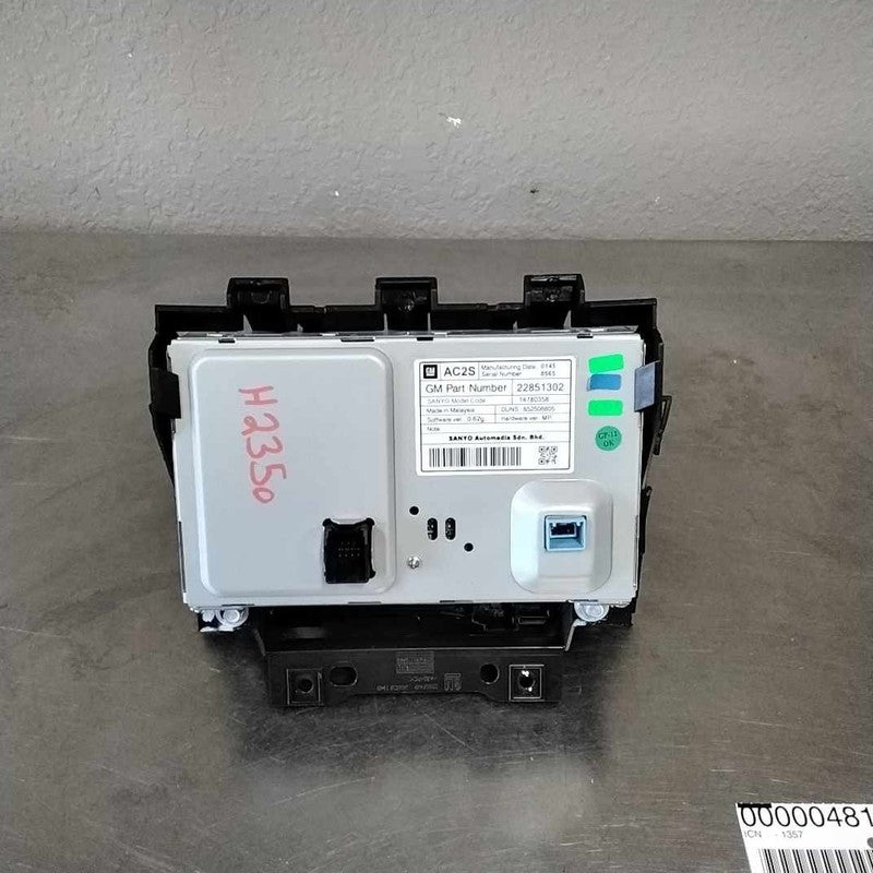 2012-2016 Buick Verano Info-gps-tv Screen OEM#23349763