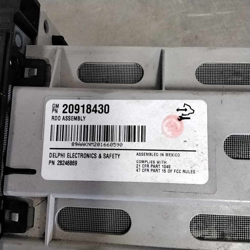 Audio & Visual Equip.(radio) GMC SIERRA 1500 10 11 12 13