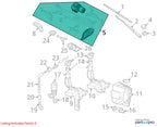 2006-2010 Volkswagen Passat Wiper Motor Front OEM#3AB955023A
