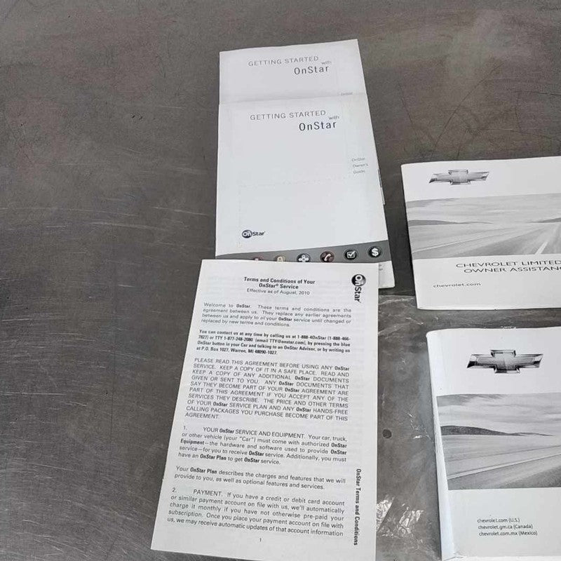 Owners Manual CHEVY SILVERADO 1500 11