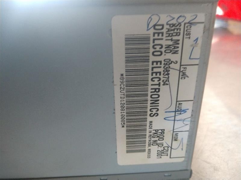 Audio & Visual Equip.(radio) BUICK CENTURY 97 98 99 00 01 02 03