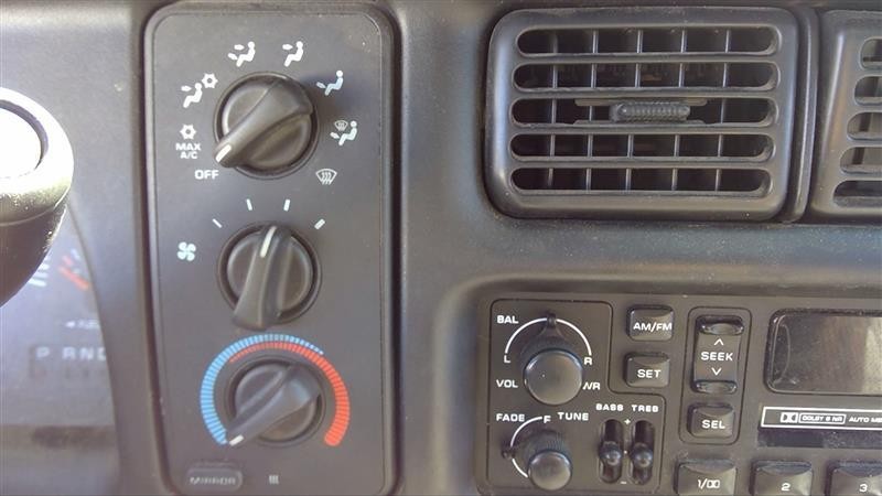 Heater A/c Control DODGE PICKUP 1500 00 01
