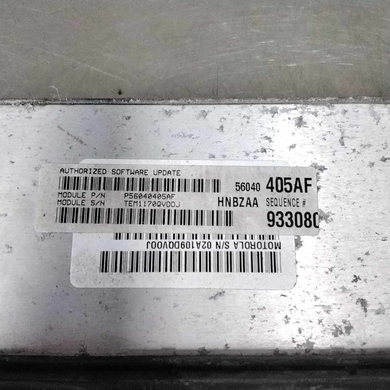 2000 Dodge Dakota Engine/motor Brain Box OEM#R6040405AG
