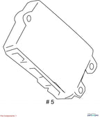 2009-2010 Chevrolet Impala Chassis Brain Box OEM#20833350