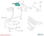 2000-2006 Toyota Tundra Wiper Motor Front OEM#851100C020