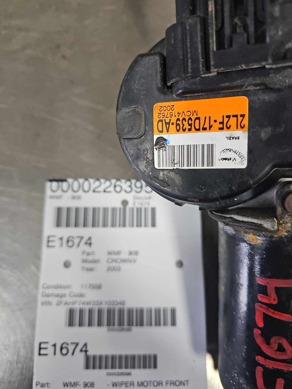 2003-2011 Ford Crown Victoria Wiper Motor Front OEM#8W7Z17508A