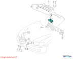 2002-2006 Toyota Camry Wiper Motor Front OEM#85110AA040