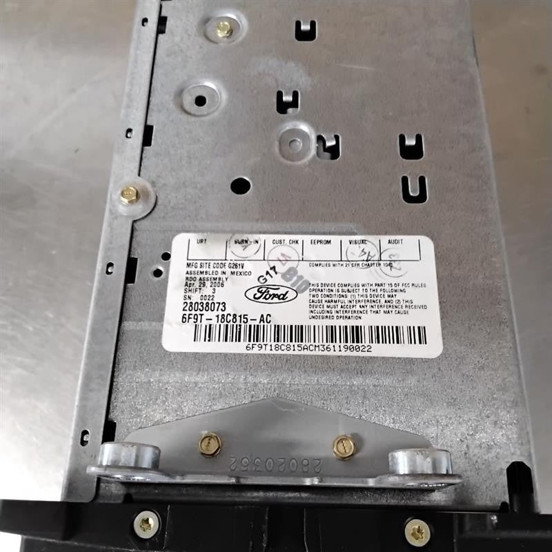 Audio & Visual Equip.(radio) FORD FREESTYLE 06 07