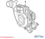 2014-2017 Dodge Pickup 1500 Turbo/supercharger OEM#68211213AD