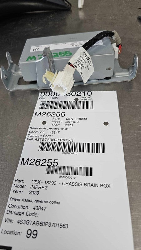 2020-2023 Subaru Impreza Chassis Brain Box Driver Assist (center dash)