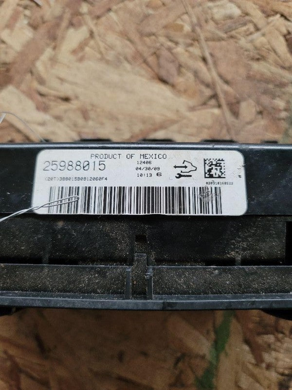 Heater A/c Control CHEVY IMPALA 06 07 08 09 10 11