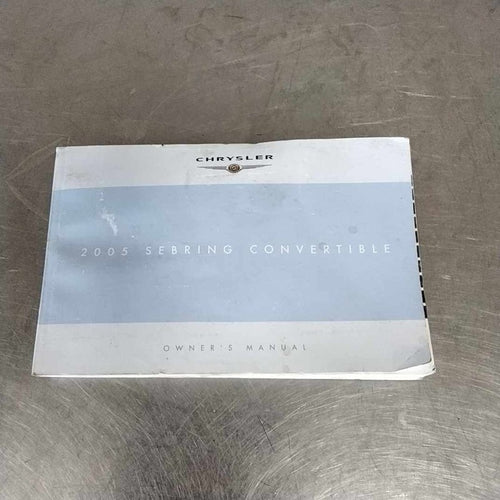 05 Convertible Book Only