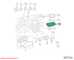 2008-2010 Toyota Highlander Heater A/c Control OEM#559000E170