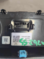 2017-2023 Subaru Impreza Heater A/C Control ID 72311FL50A