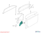2006-2011 Audi A6 Front Left Power Window MotorOEM#4F0959801B