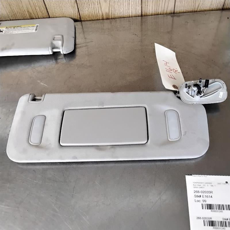 2007-2014 Sun Visor GMC Yukon Right Side