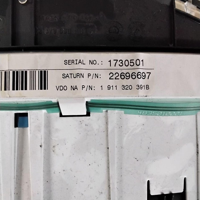 Speedometer SATURN L SERIES 03 04 05