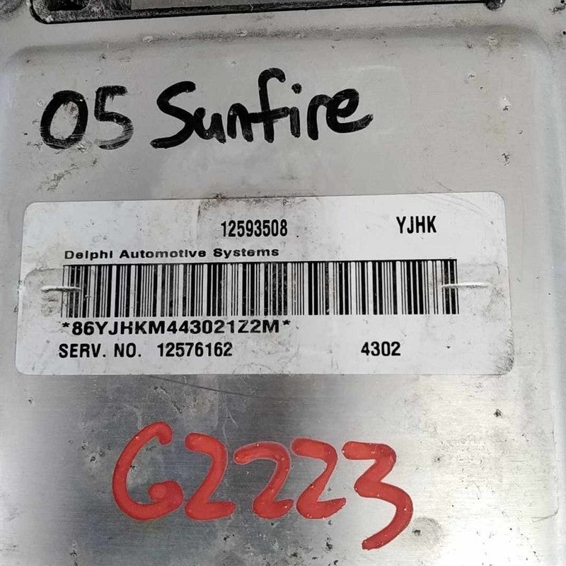 Engine/motor Brain Box PONTIAC SUNFIRE 03 04 05