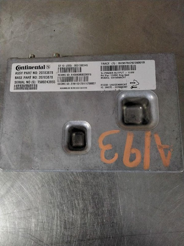 Chassis Brain Box CHEVY SILVERADO 1500 09 10