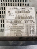 Audio & Visual Equip.(radio) CHRYSLER PACIFICA 04 05 06 07 08