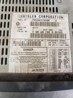 Audio & Visual Equip.(radio) CHRYSLER PACIFICA 04 05 06 07 08