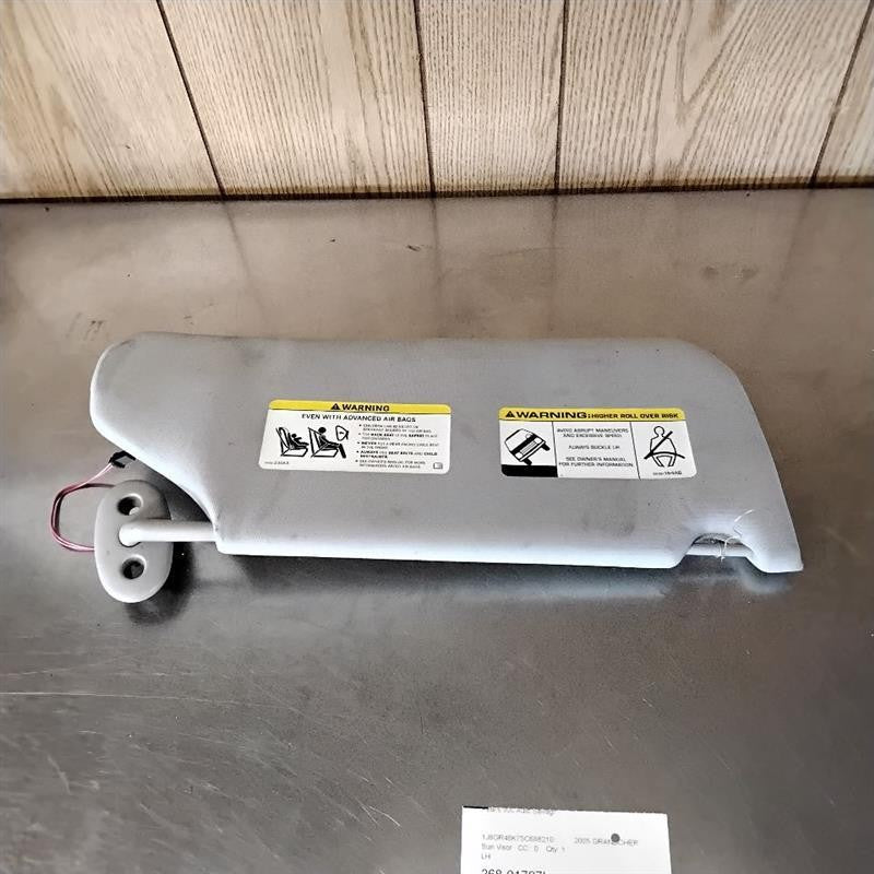 Sun Visor JEEP GRAND CHEROKEE Left 05 06 07 08 09 10