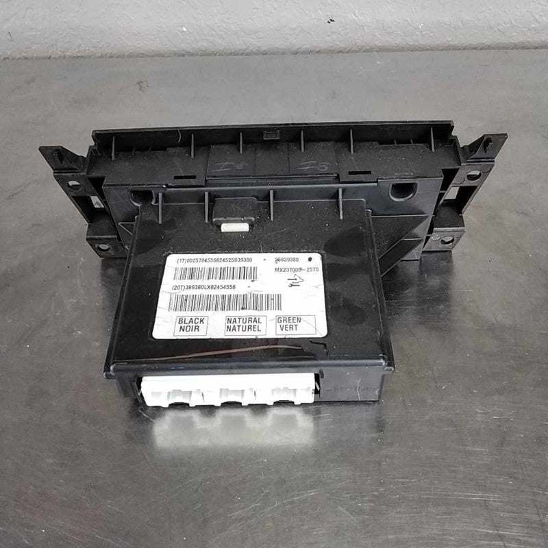 Heater A/c Control CADILLAC SRX 08 09