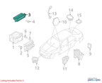 2010-2012 Ford Fusion Info-gps-tv Screen OEM#BE5Z10D885B