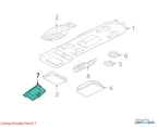 2004-2007 Nissan Armada Info-gps-tv Screen OEM#280917S200