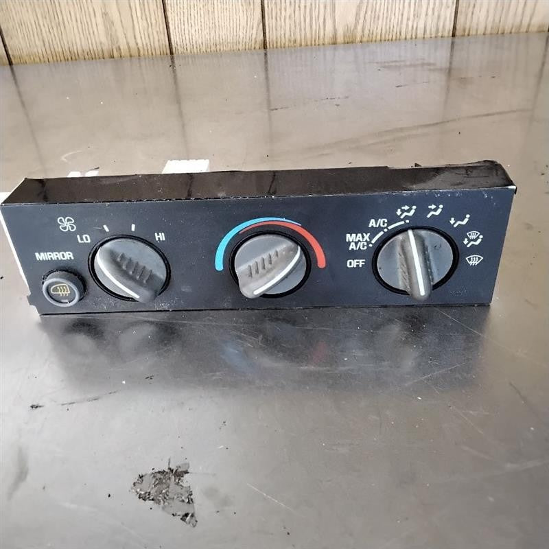 Heater A/c Control GMC VAN SAVANA 1500 96 97 98 99 00