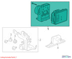 2014-2016 Chevrolet Silverado 1500 Anti-lock Brake Parts Assembly OEM#