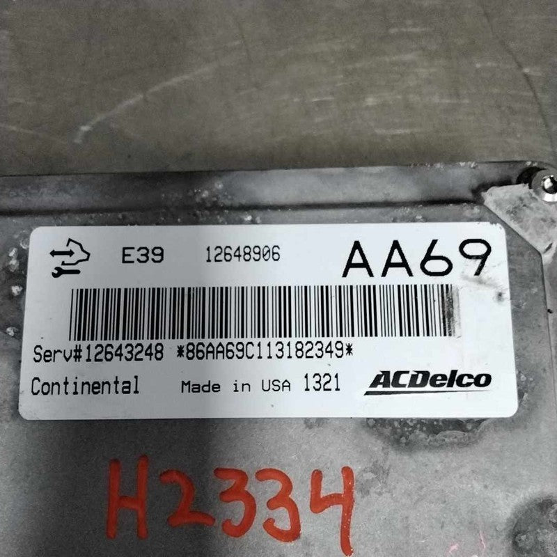Engine/motor Brain Box CHEVY EQUINOX 12
