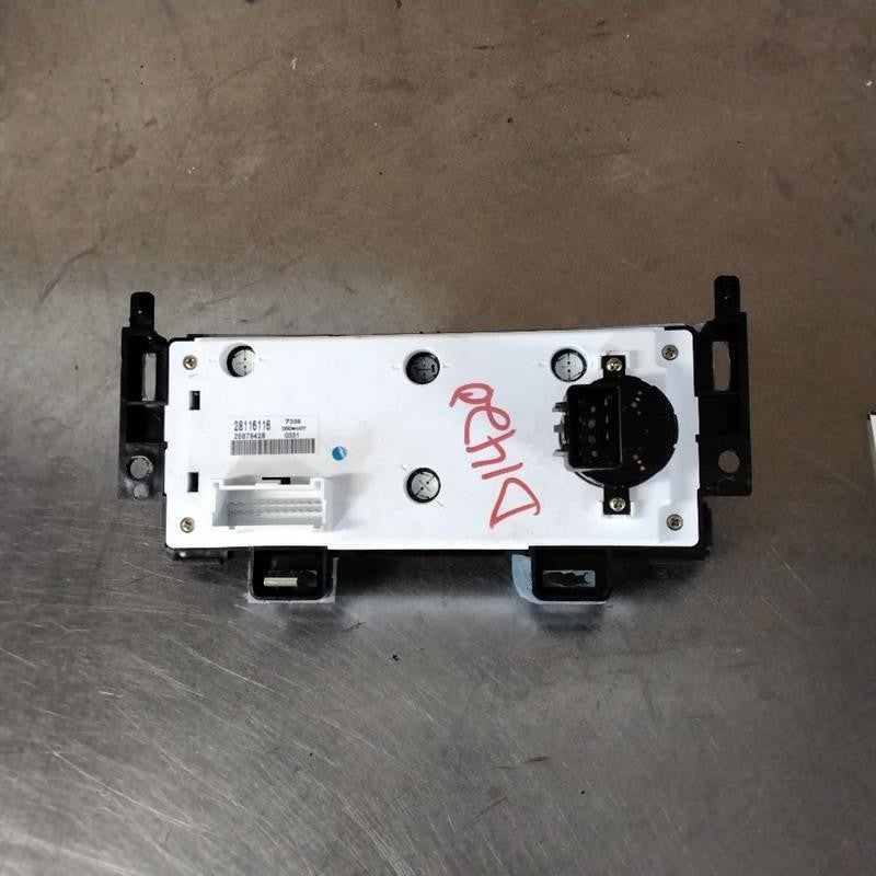 Heater A/c Control PONTIAC G6 05 06 07 08 09
