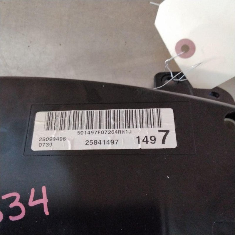 Speedometer CHEVY IMPALA 08