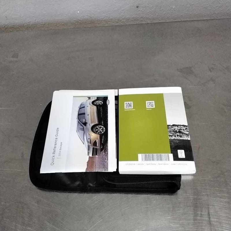 Owners Manual FORD ESCAPE 14