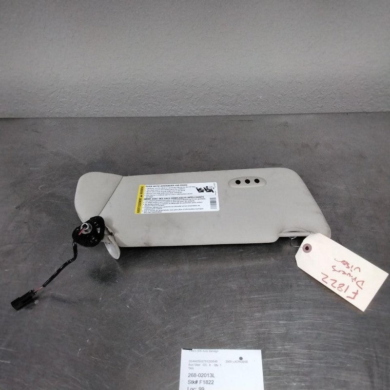 Sun Visor BUICK LACROSSE Left 05 06 07 08 09