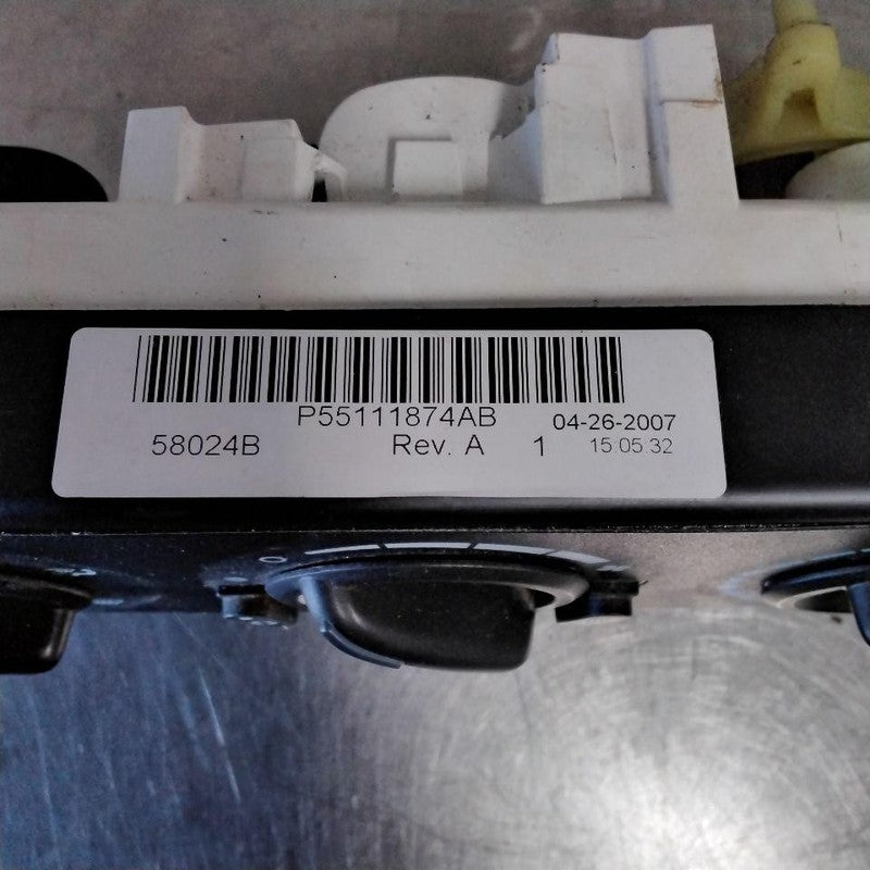 Heater A/c Control DODGE CALIBER 07 08 09