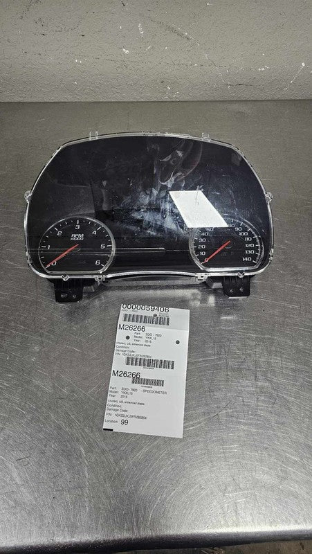 2015 GMC Yukon XL 1500 Speedometer OEM# 84505063