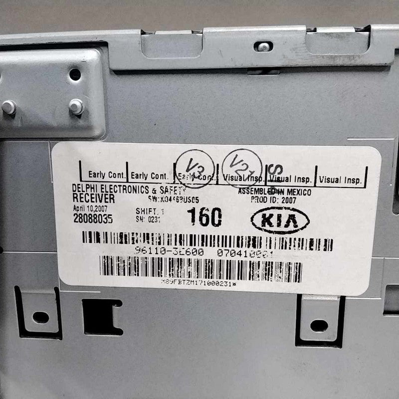 Audio & Visual Equip.(radio) KIA SORENTO 07 08