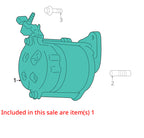 1996-2003 Dodge Pickup 1500 Starter Motor OEM#56027702