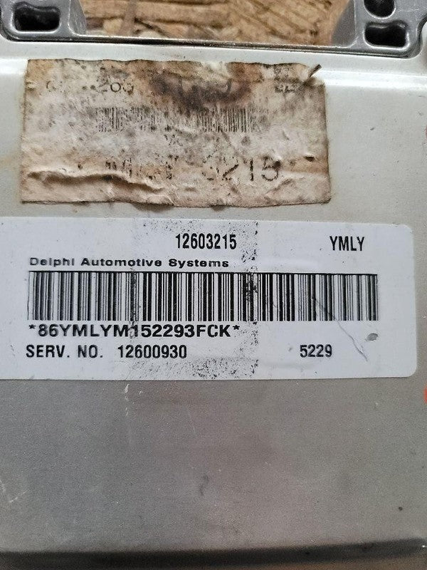 Engine/motor Brain Box PONTIAC GRAND PRIX 06 07 08