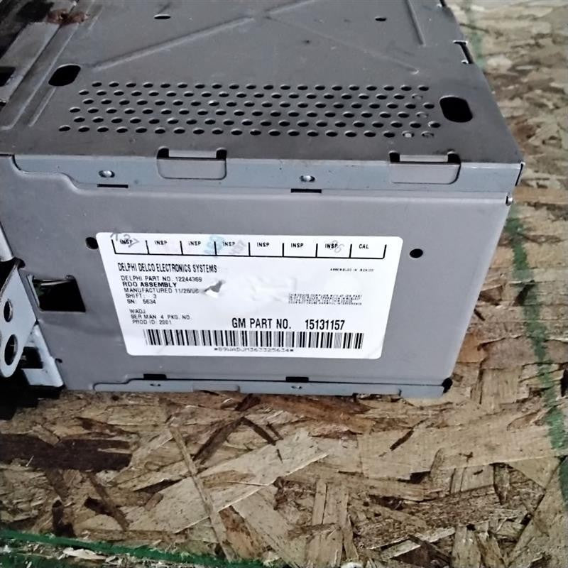 Audio & Visual Equip.(radio) CHEVY SILVERADO 2500 03 04 05 06 07
