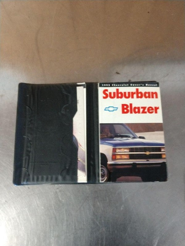 92 694.gm8f92 Suburban/blazer W Cover