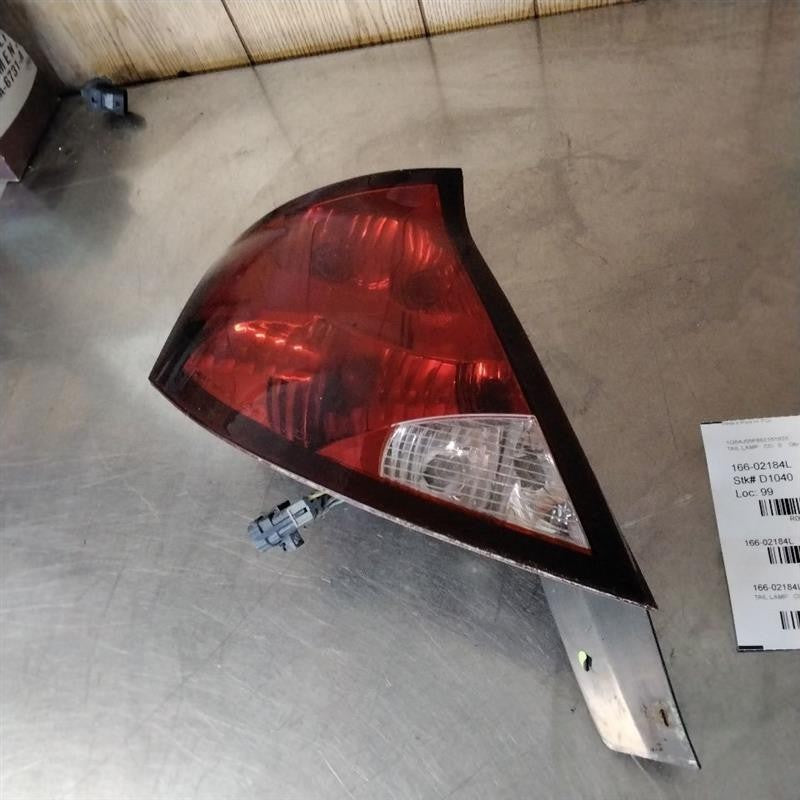 Tail Light Assembly SATURN ION Left 03 04 05 06 07