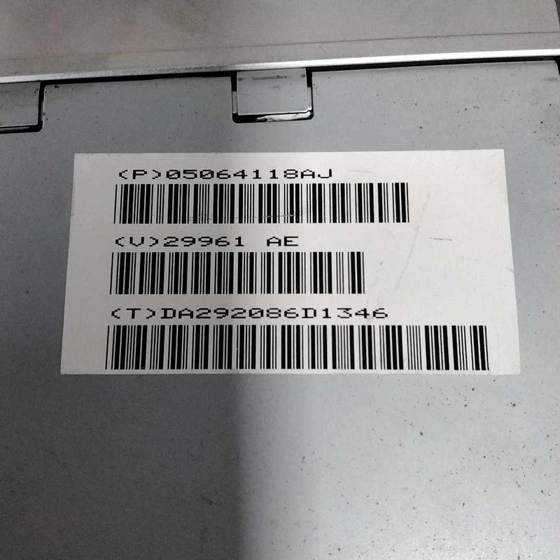 Audio & Visual Equip.(radio) CHRYSLER 300 06 07